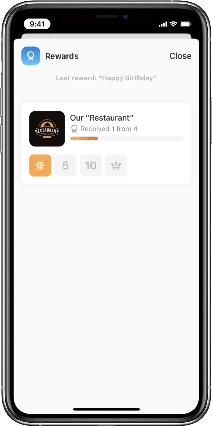 Make guests fall in love with your restaurant with a digital, gamified loyalty program.